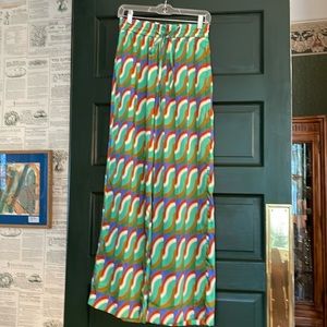 ZARA Geometric print pants 8415 175